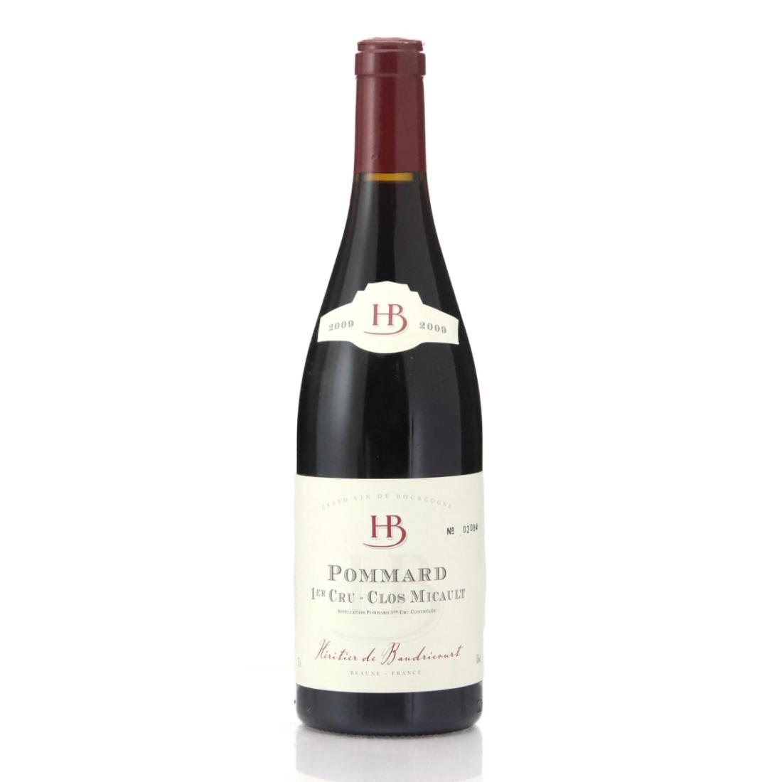 Image for Heritier de Baudricourt Clos Micault 2009
