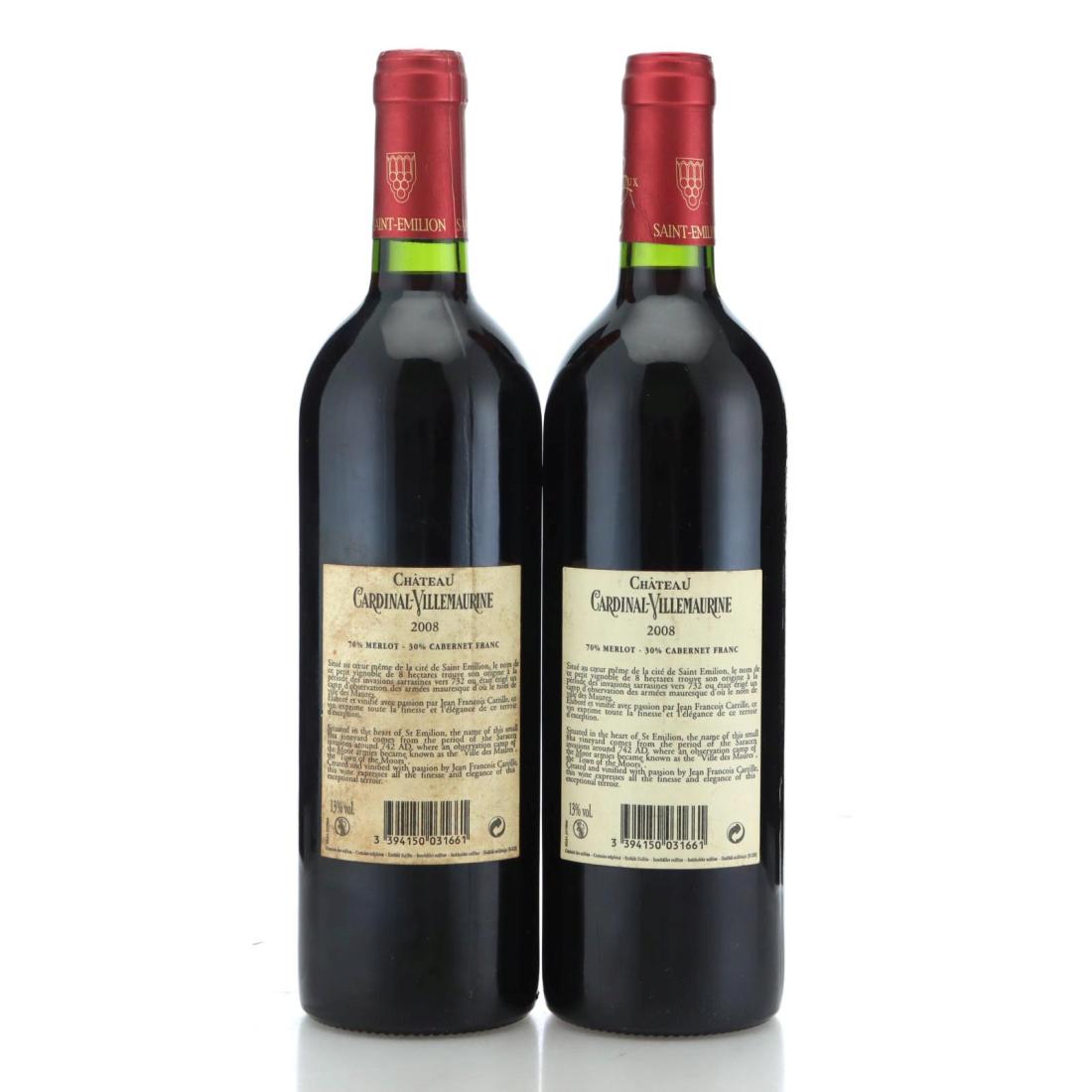 Château Cardinal-Villemaurine 2008 x 2