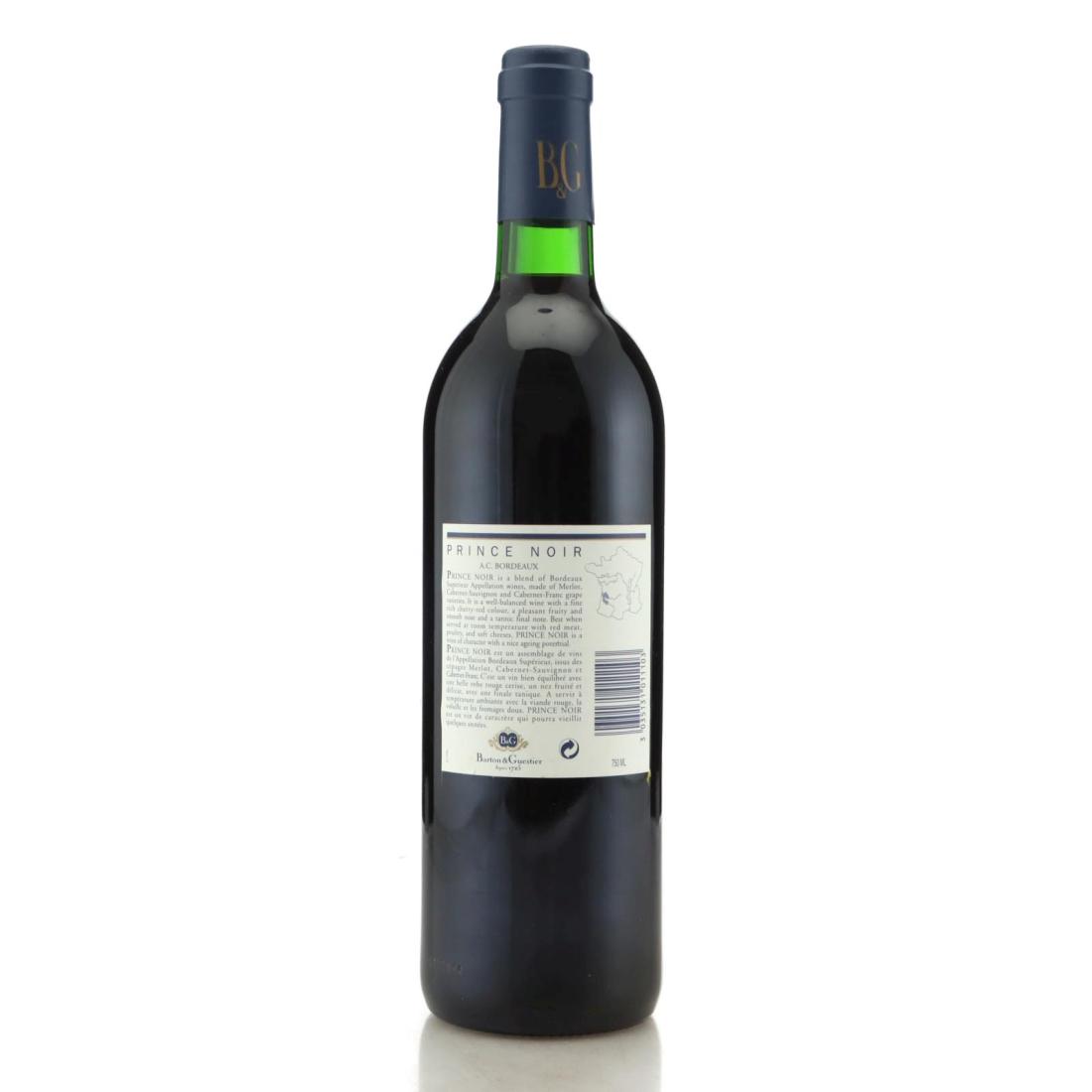 Barton & Guestier Prince Noir 1994
