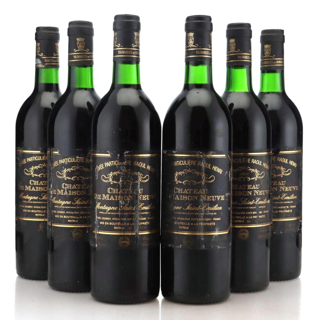 Image for Château Maison Neuve Cuvée Raoul Henri 1988 x 6