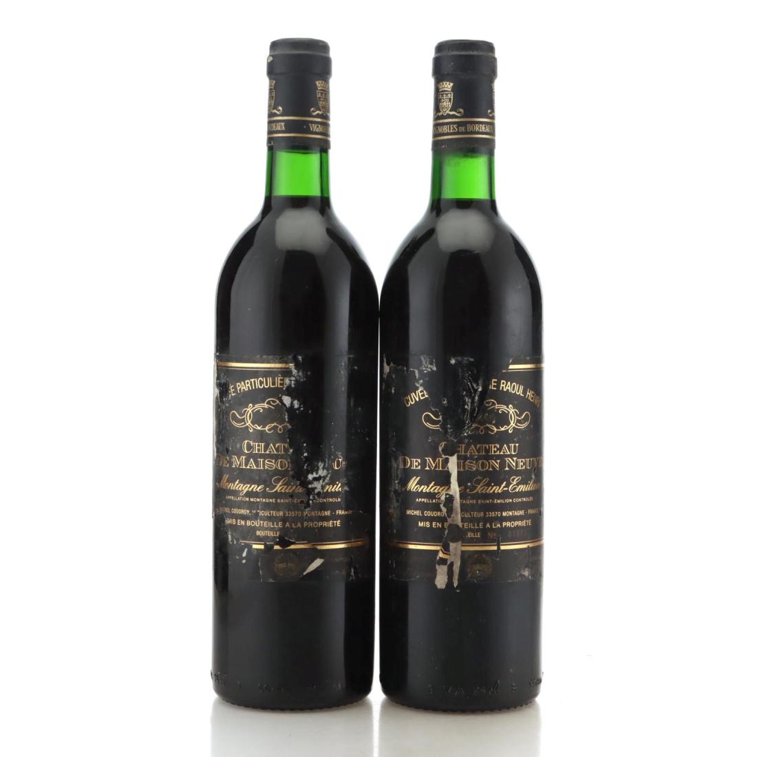 Image for Château Maison Neuve Cuvée Raoul Henri 1988 x 2