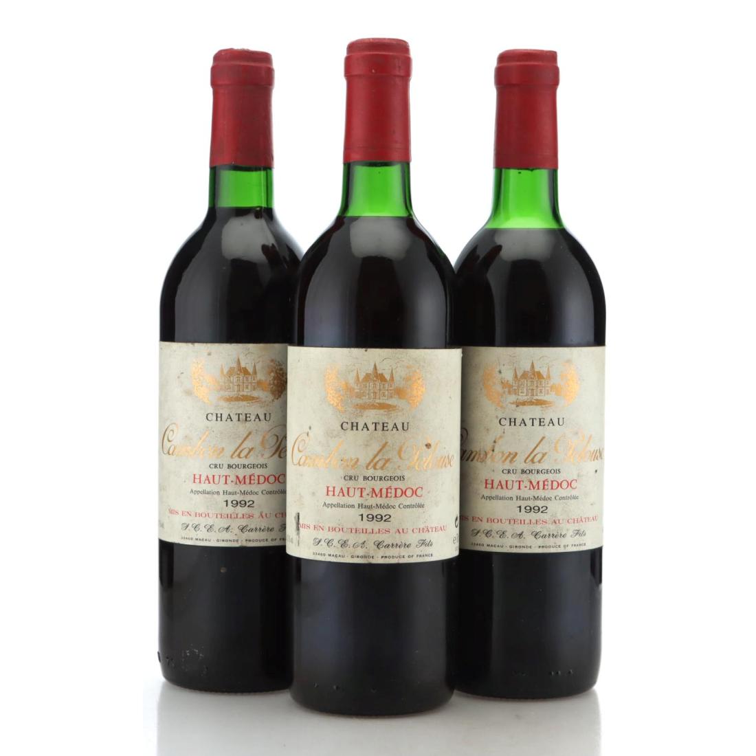 Image for Château Cambon la Pelouse 1992 x 3