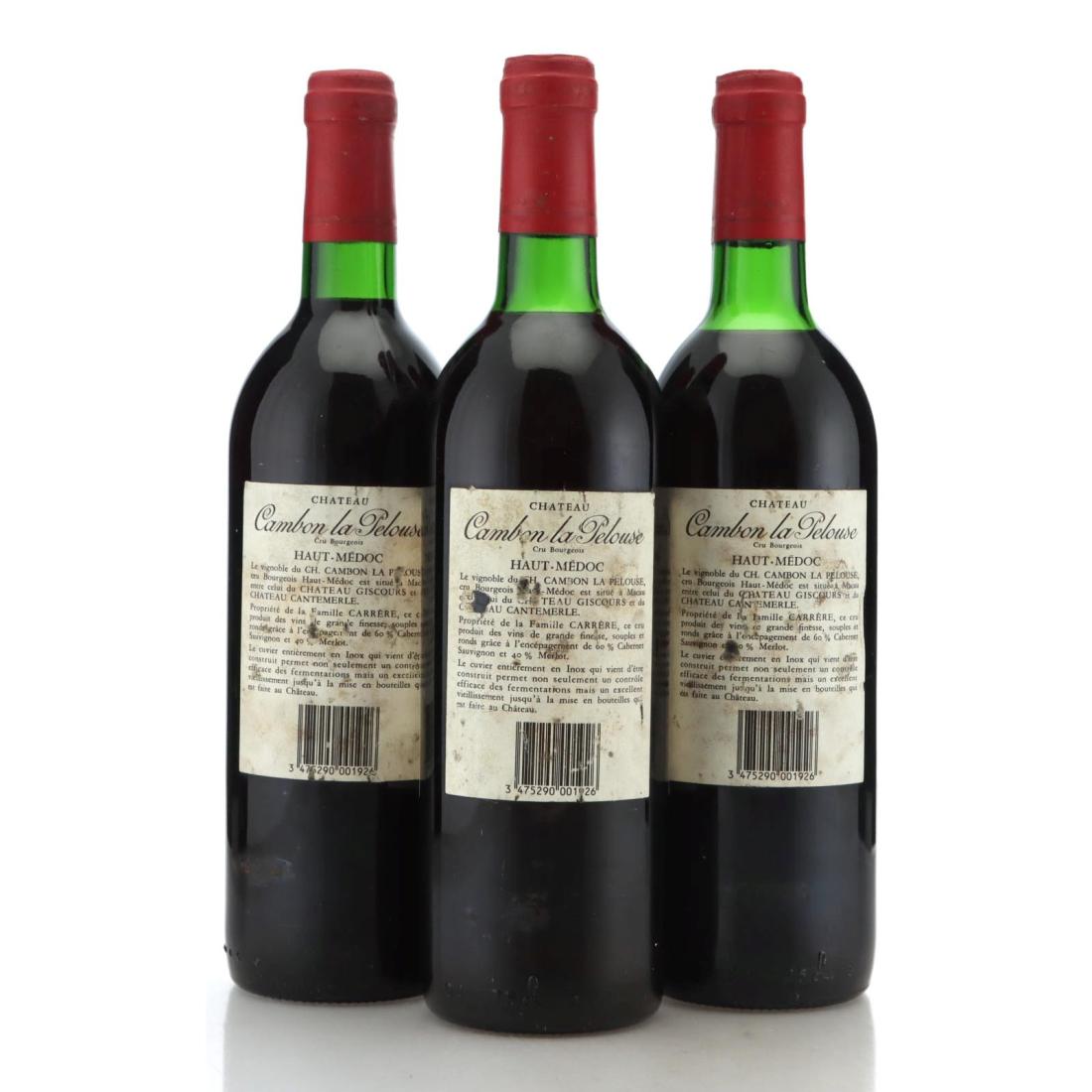 Château Cambon la Pelouse 1992 x 3