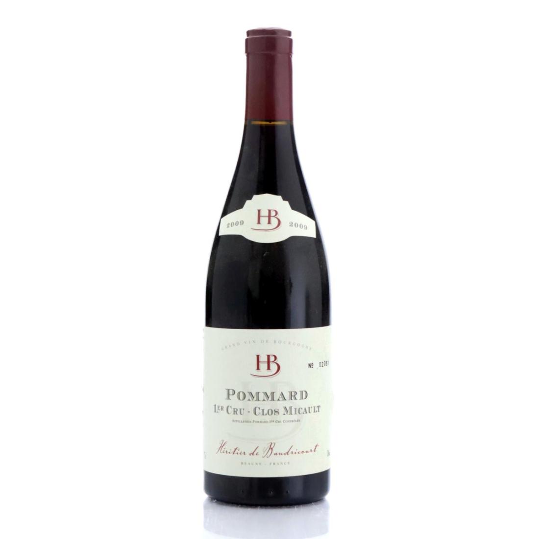 Image for Heritier de Baudricourt Clos Micault 2009