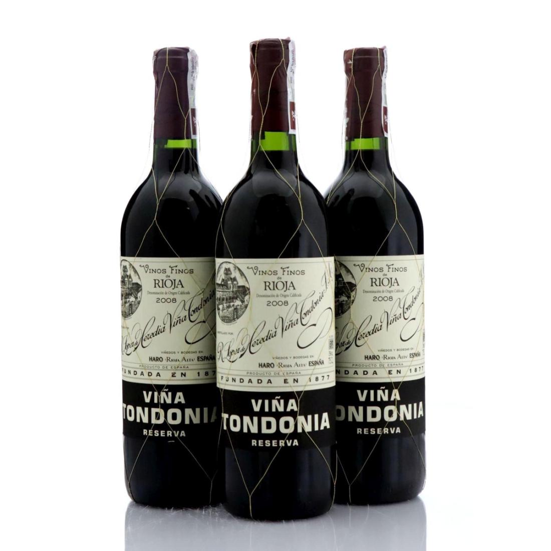 Image for R.López de Heredia-Vinã Tondonia 2008 x 3