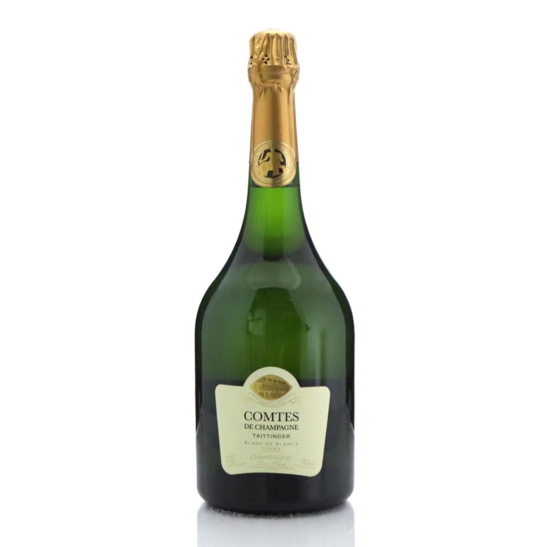Image for Taittinger Comtes de Champagne Blanc-de-Blancs 2000 Vintage Champagne / Magnum