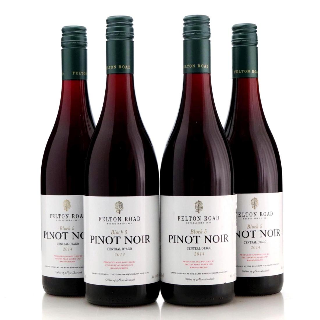 Image for Felton Road Block 5 Pinot Noir 2014 x 4