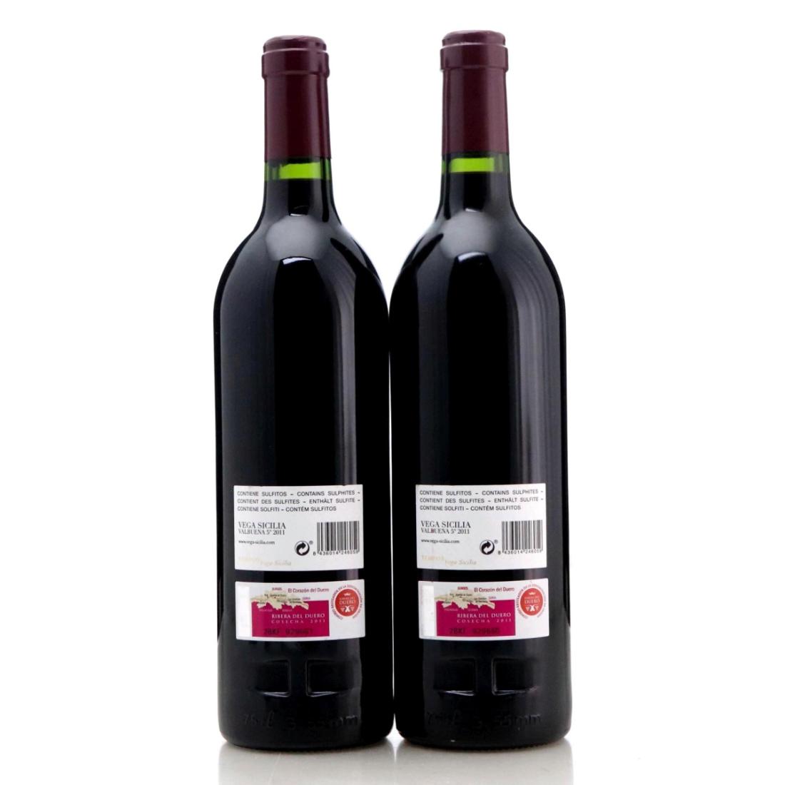 Image for Vega Sicilia Valbuena 5° 2011 x 2