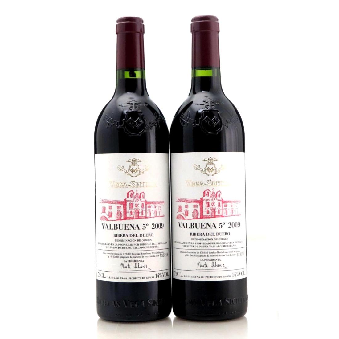 Image for Vega Sicilia Valbuena 5° 2009 x 2