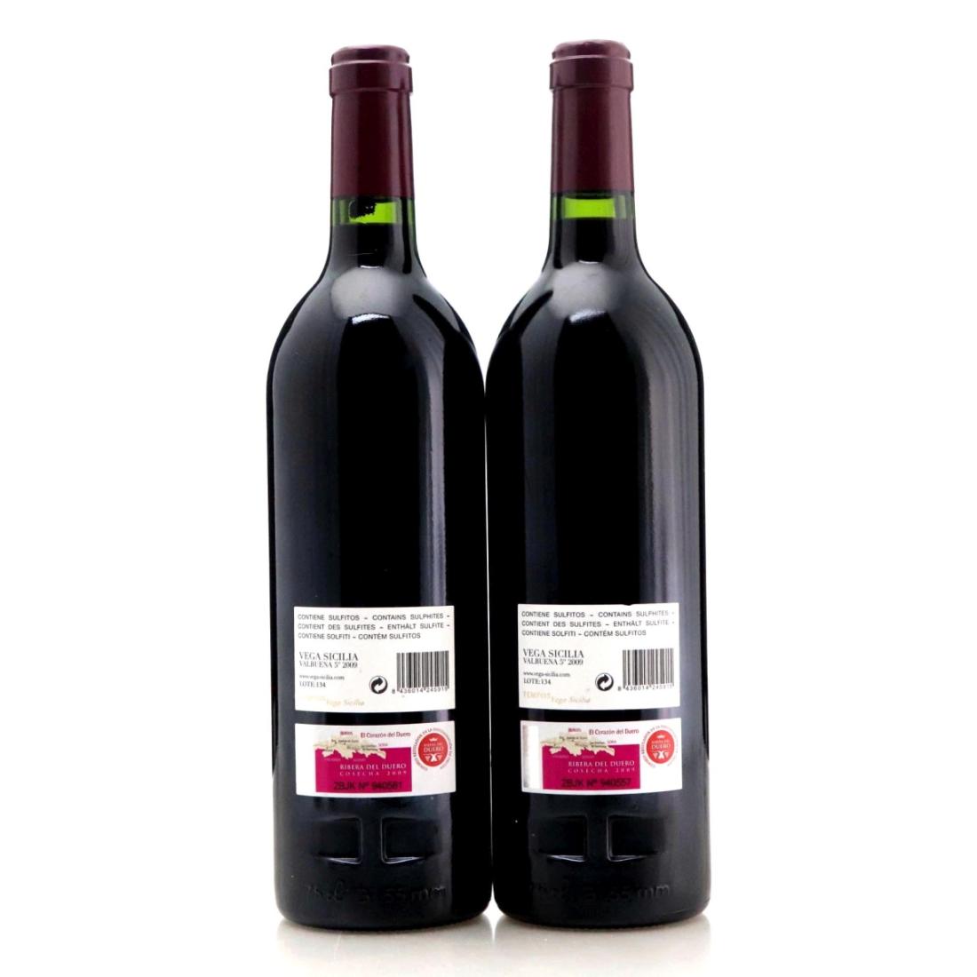 Image for Vega Sicilia Valbuena 5° 2009 x 2