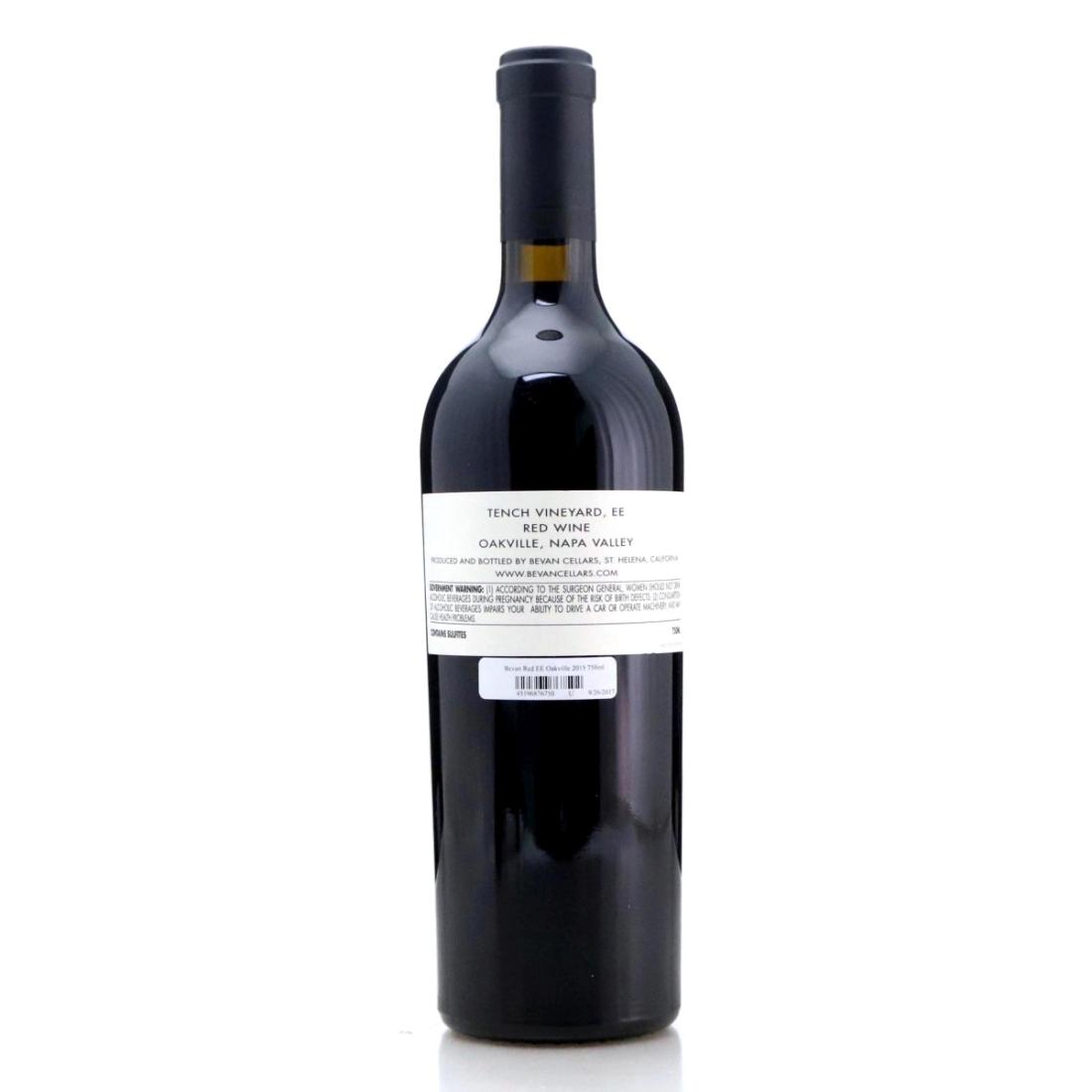 Image for Bevan Cellars Tench Vineyard EE 2015 Oakville 