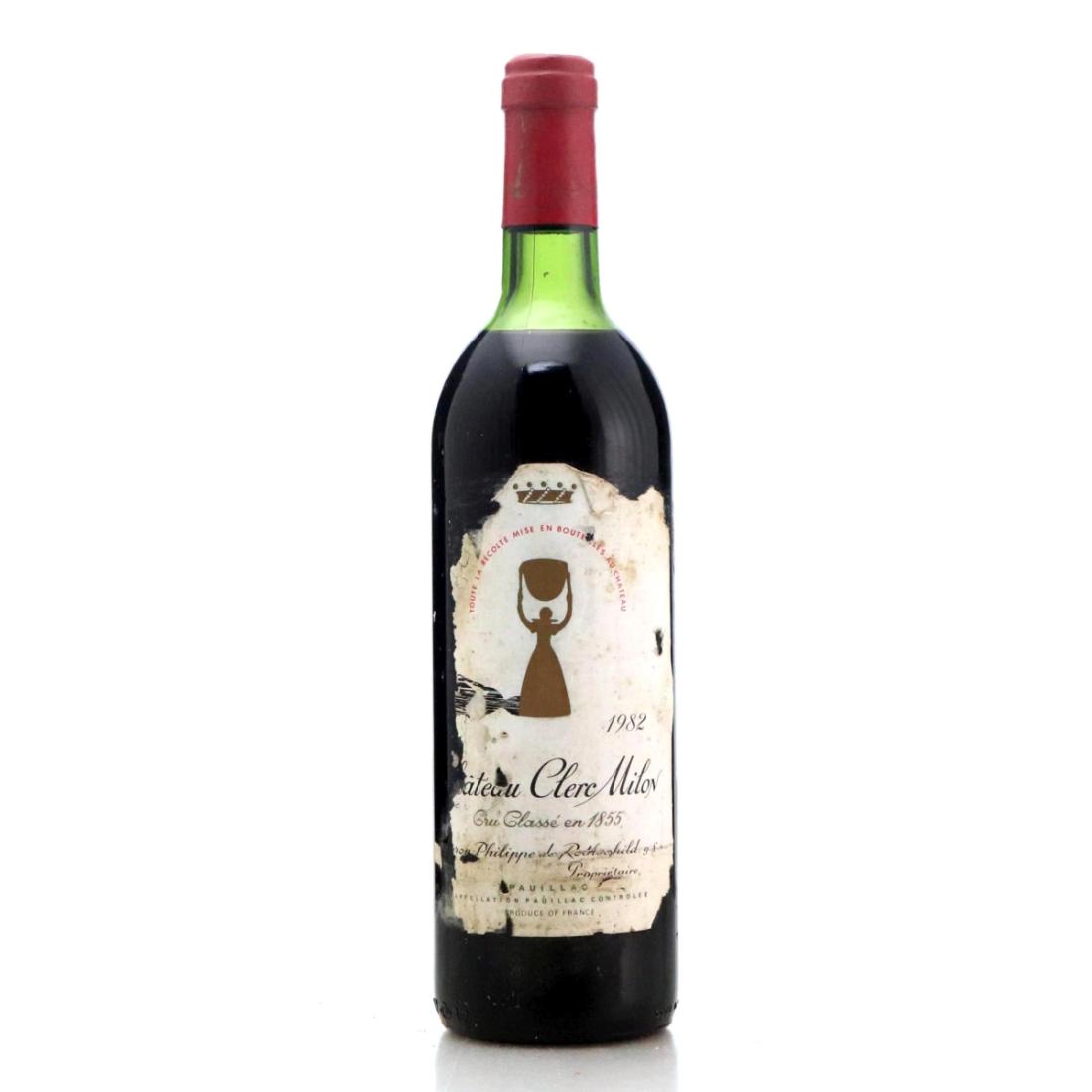 Image for Château Clerc Milon 1982