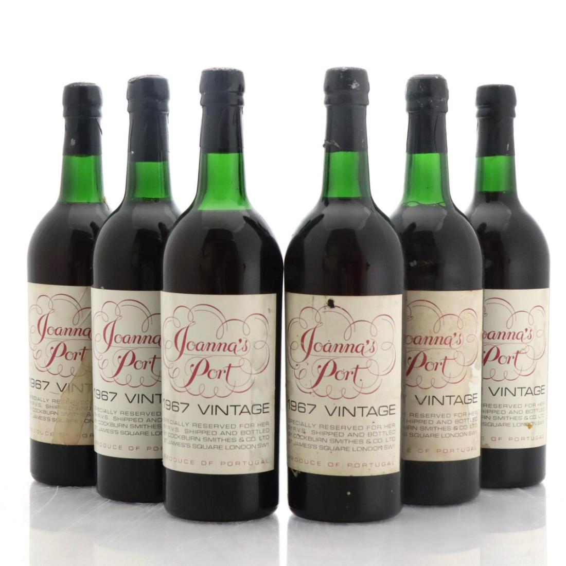 Image for Joanna's 1967 Vintage Port x 6