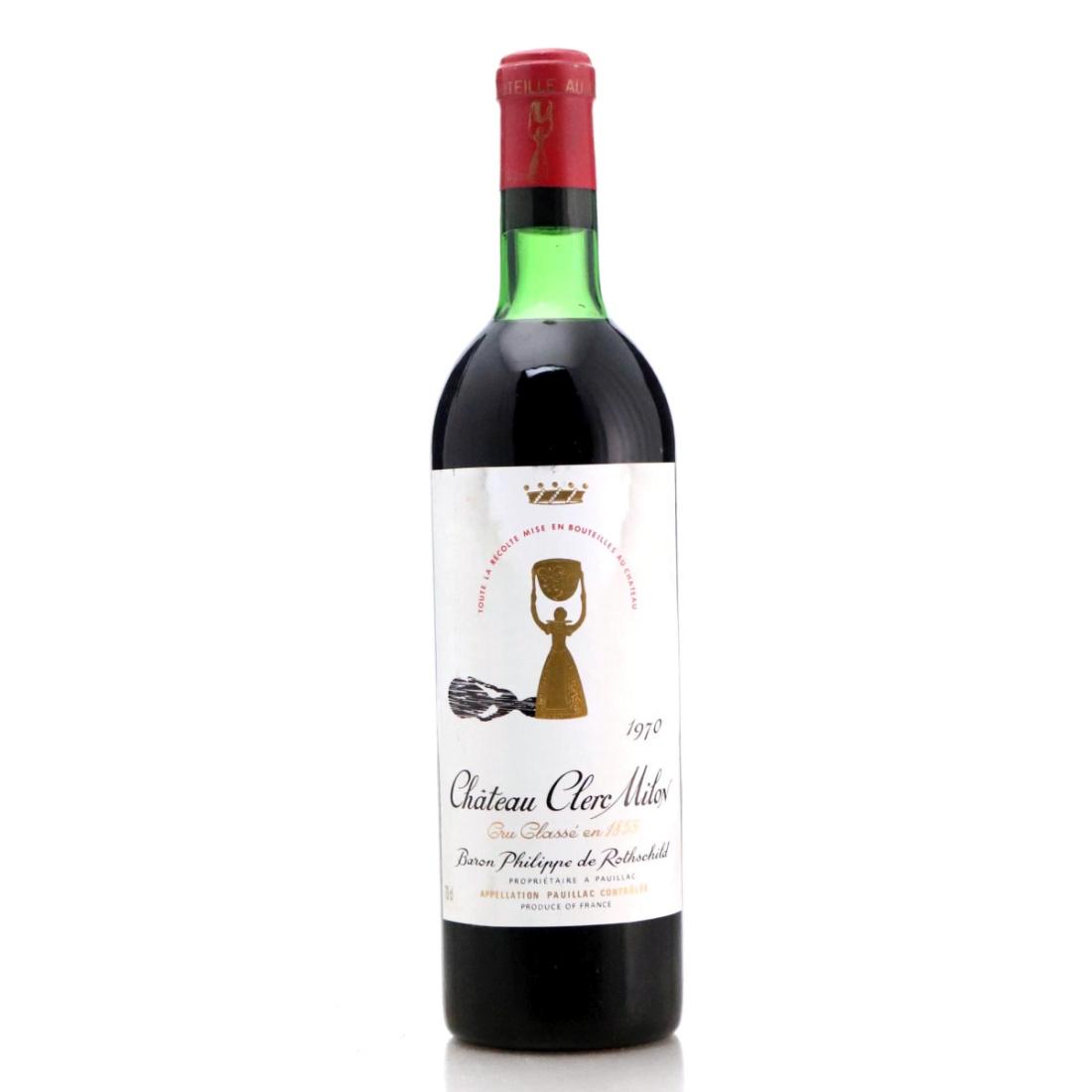Image for Château Clerc Milon 1970
