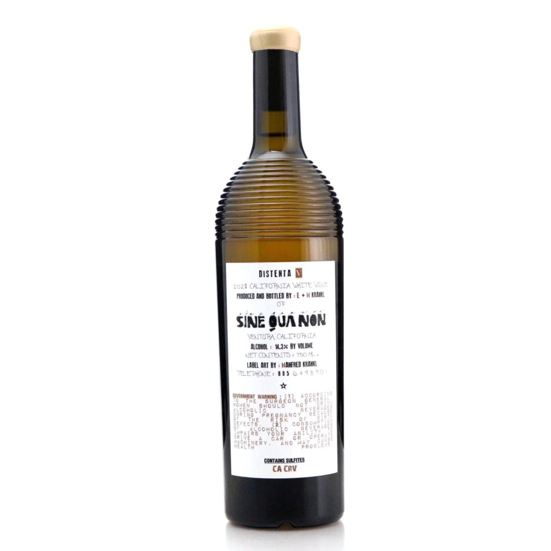 Image for Sine Qua Non Distenta V White Wine 2023
