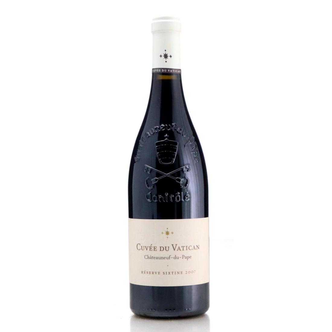 Image for Diffonty Felicien & Fils Cuvée du Vatican Reserve Sixtine 2007