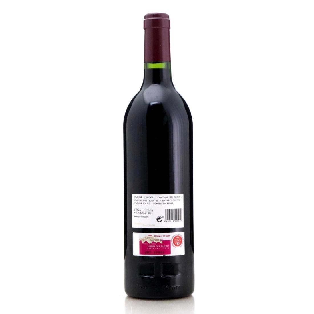 Image for Vega Sicilia Valbuena 5° 2011