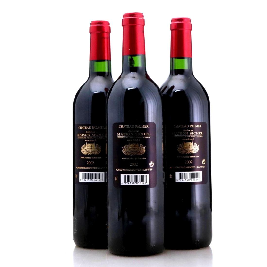 Image for Château Palmer 2002 x 3
