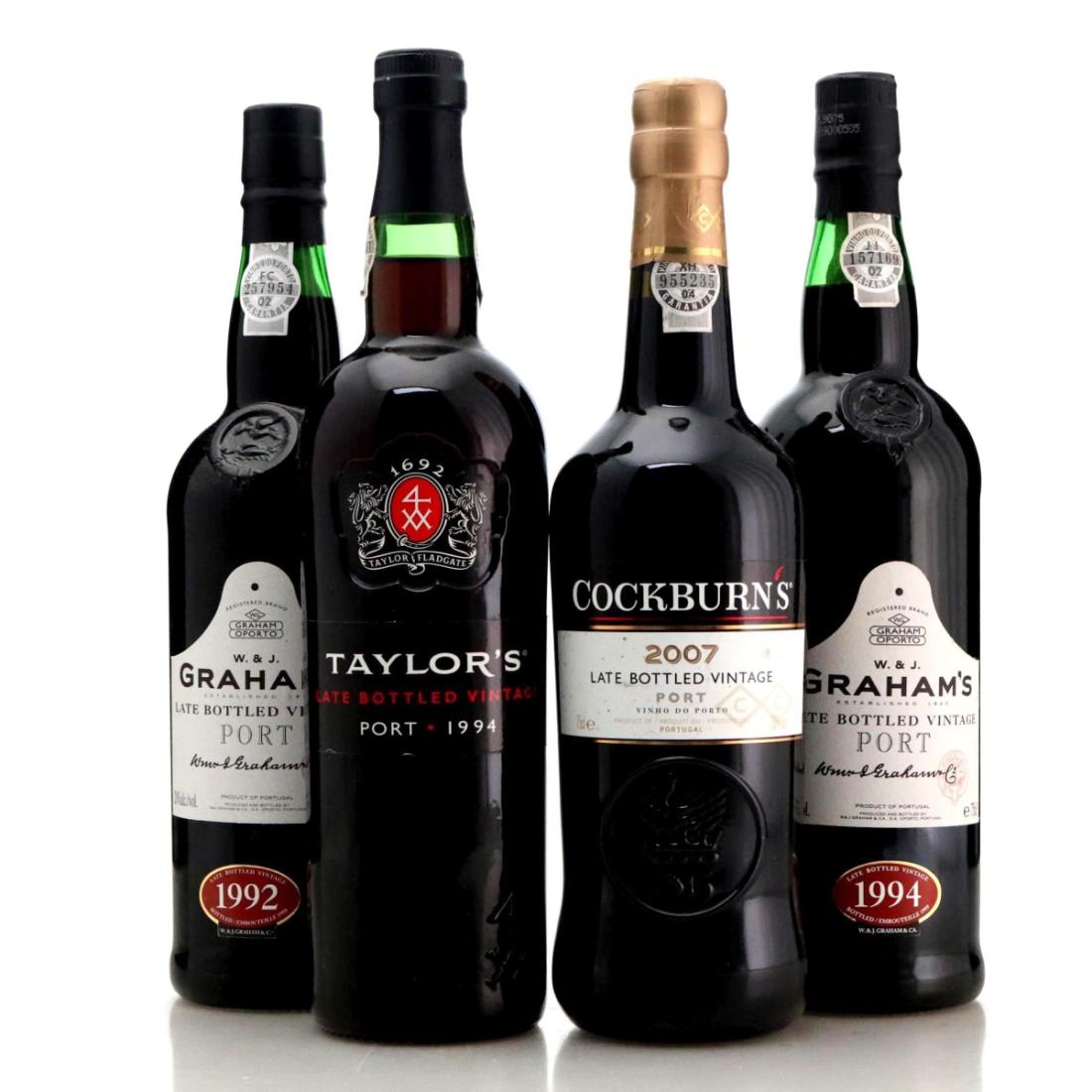 Image for Assorted Late Bottled Vintage Port x 4