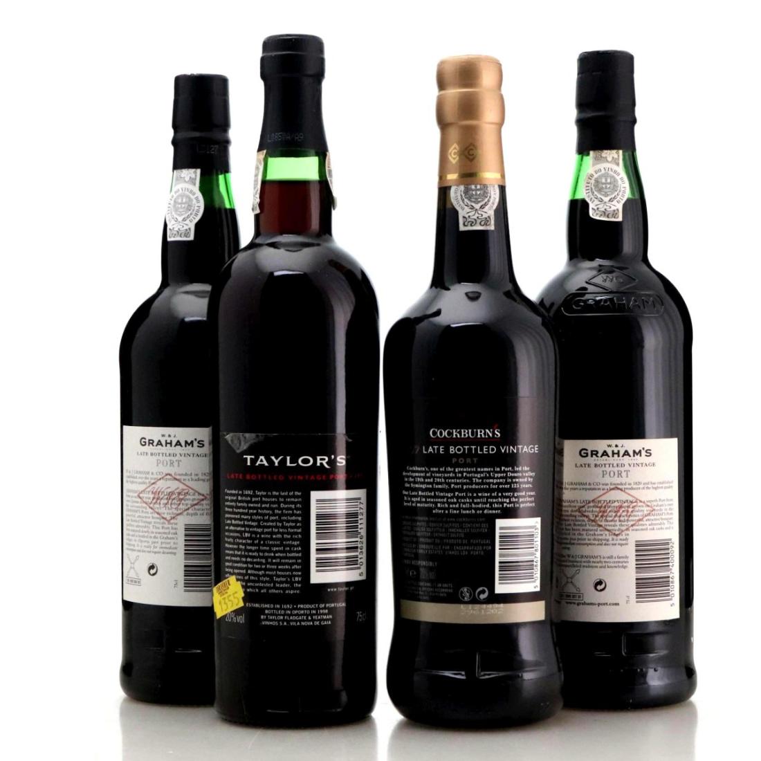 Image for Assorted Late Bottled Vintage Port x 4