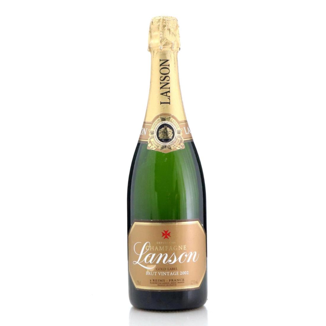 Lanson Gold Label 2002 Vintage Champagne