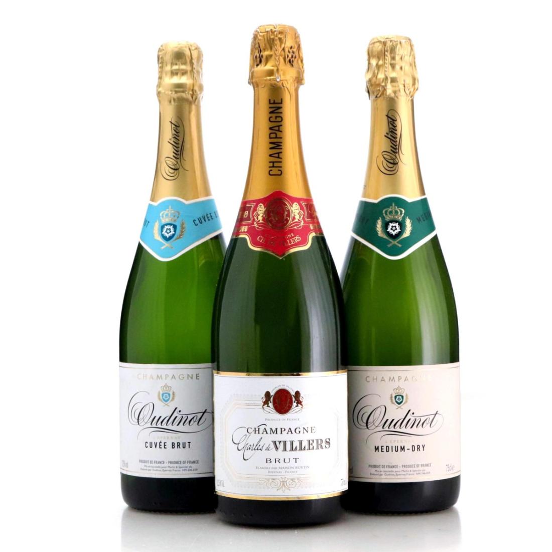 Image for Assorted Champagne x 3