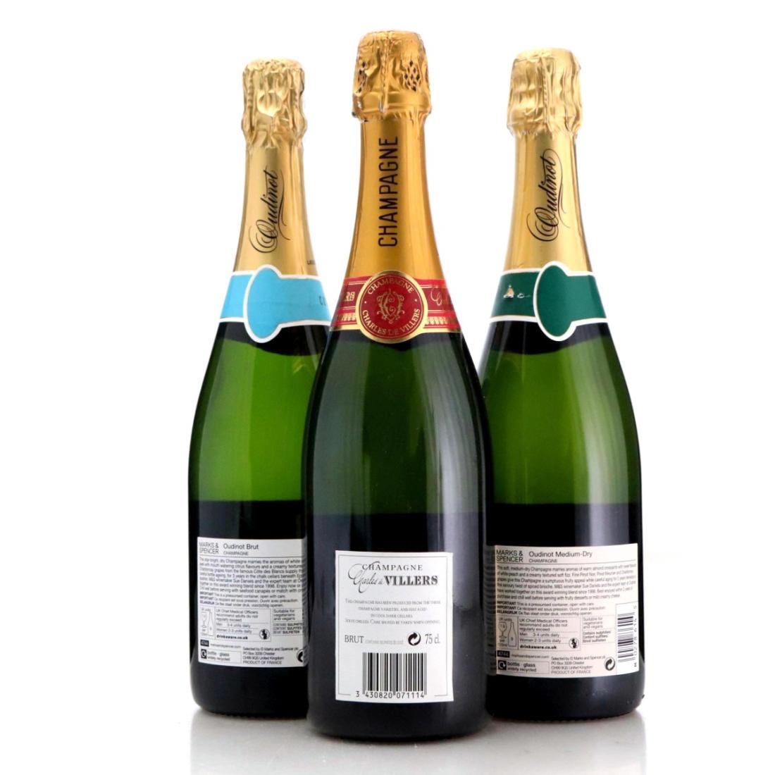 Image for Assorted Champagne x 3