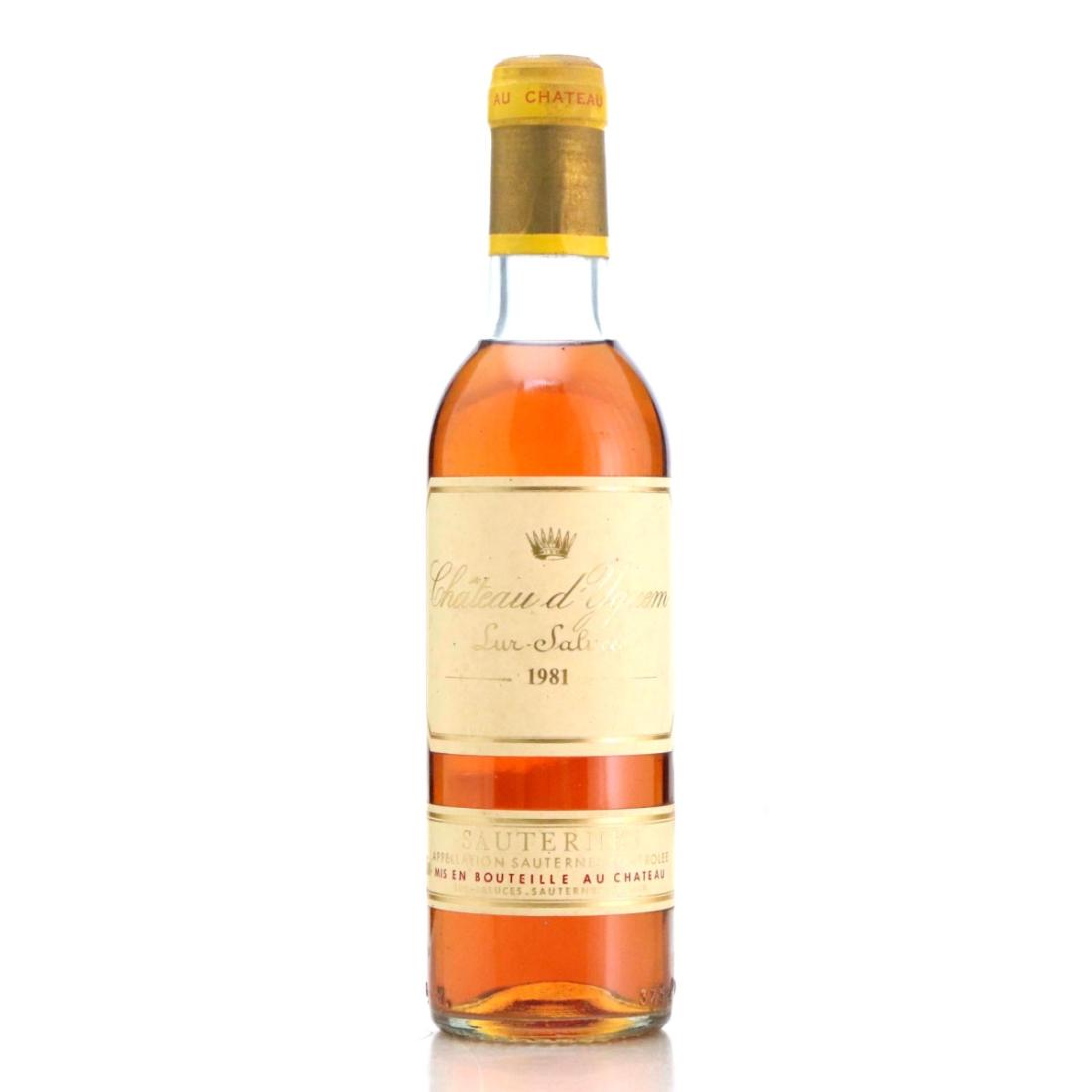 Image for Château d'Yquem 1981 / Half Bottle