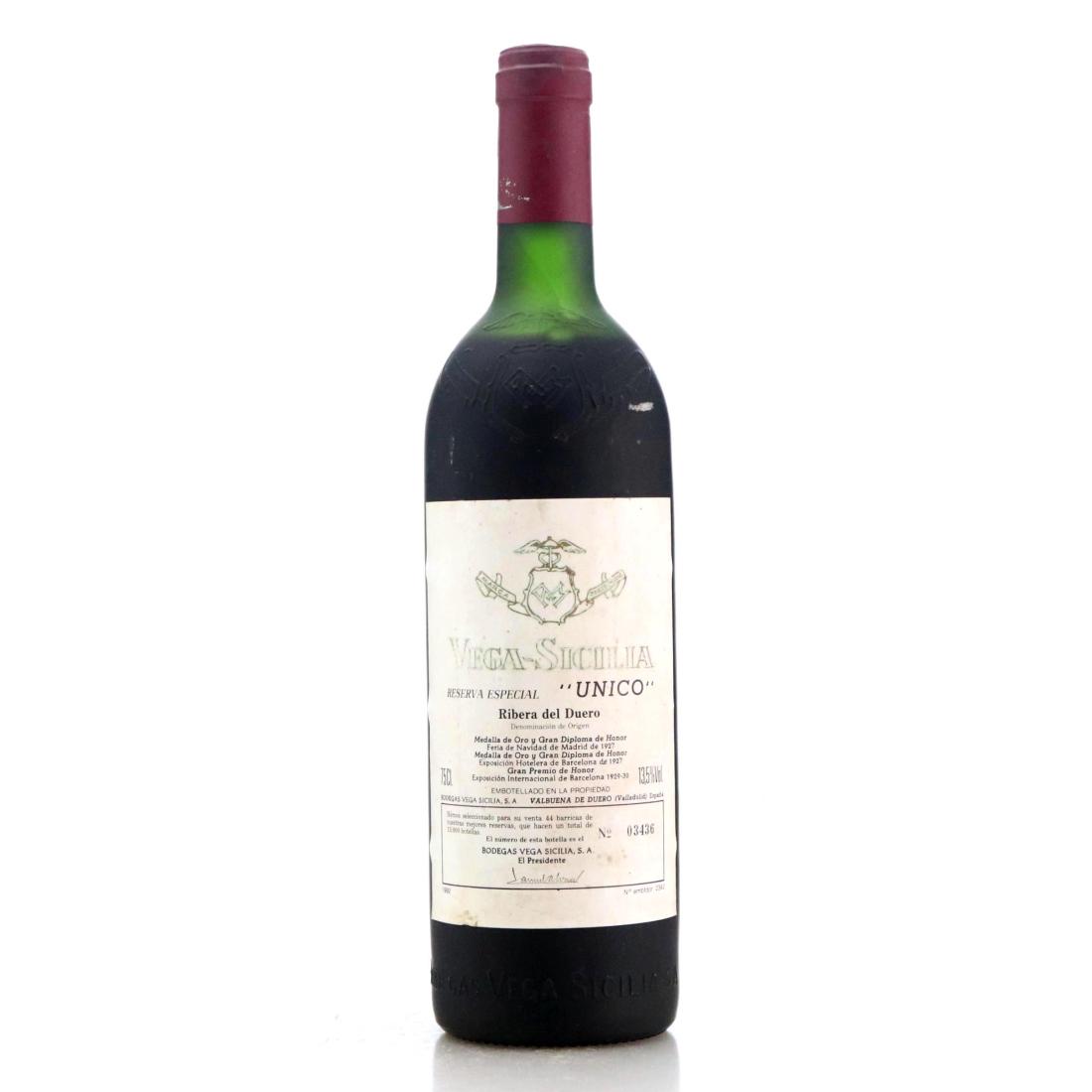 Vega Sicilia Unico Reserva Especial / 1992 release