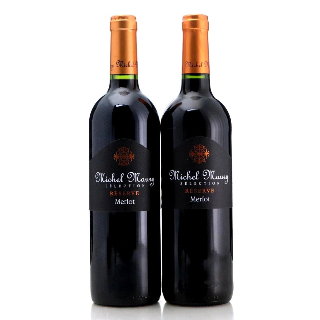 Image for Michel Maury Sélection Réserve Merlot x 2