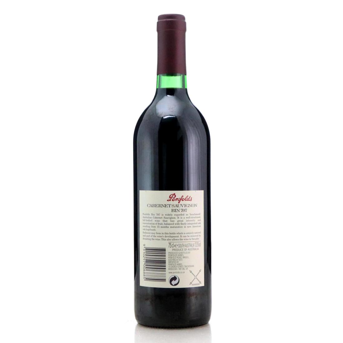 Penfolds Bin 707 Cabernet Sauvignon 1998