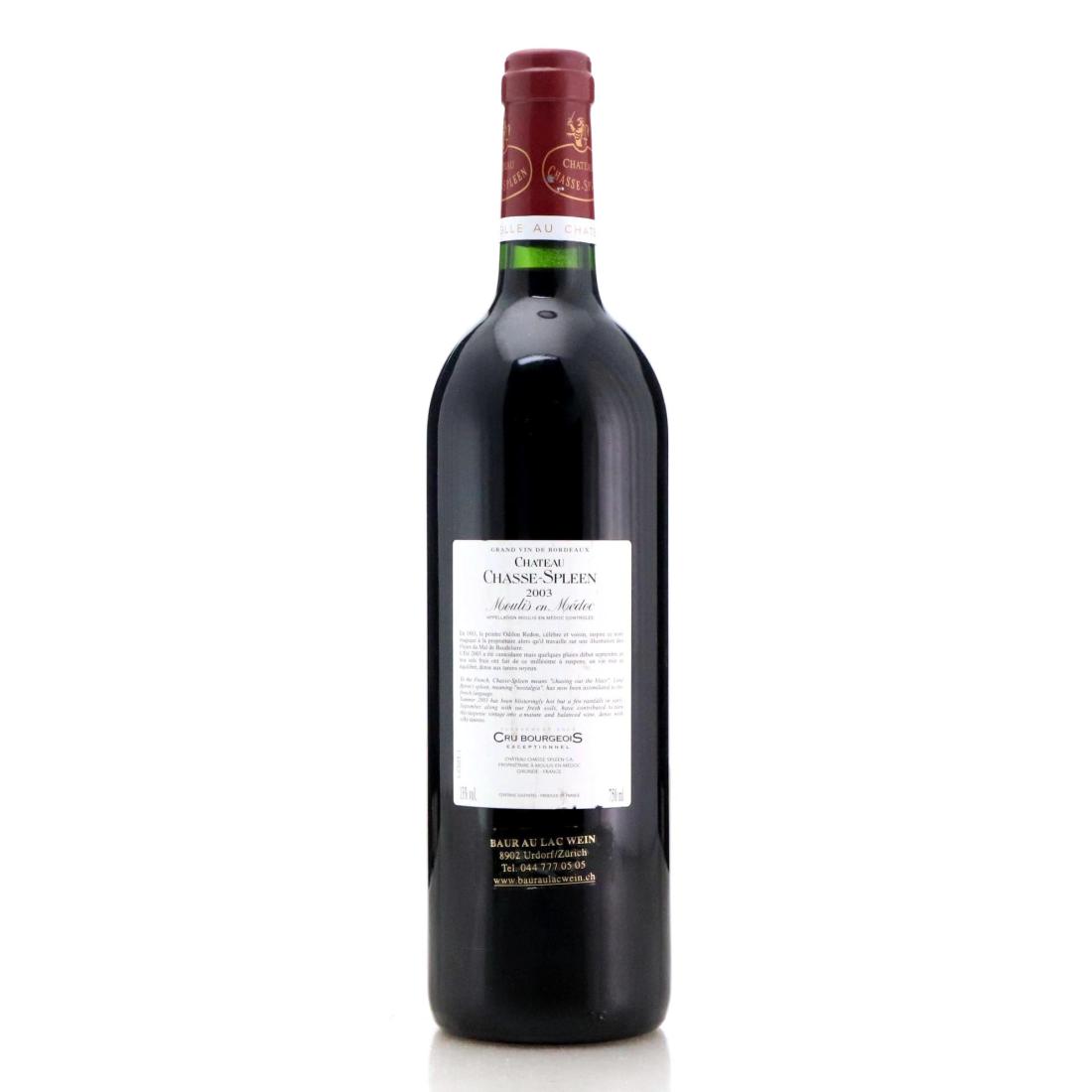 Château Chasse-Spleen 2003