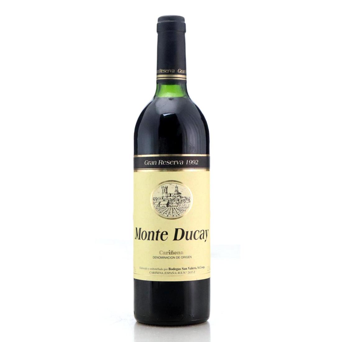 Bodegas San Valero Monte Ducay Gran Reserva 1992