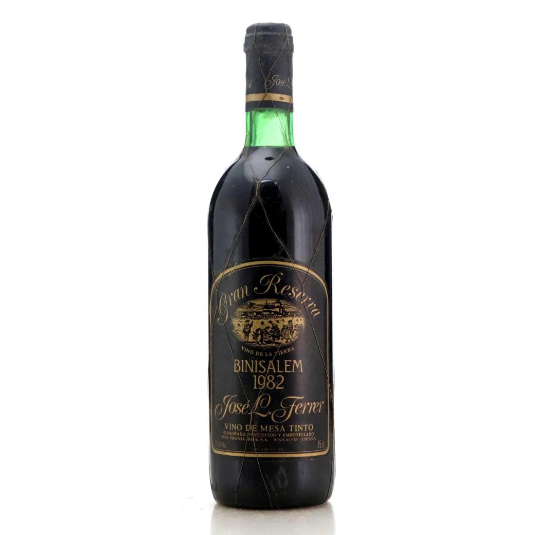 José L. Ferrer Gran Reserva 1982