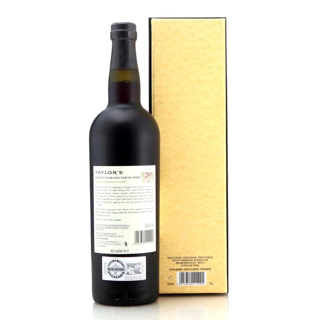 Image for Taylor's 20 Year Old Tawny Port / bottled 2022