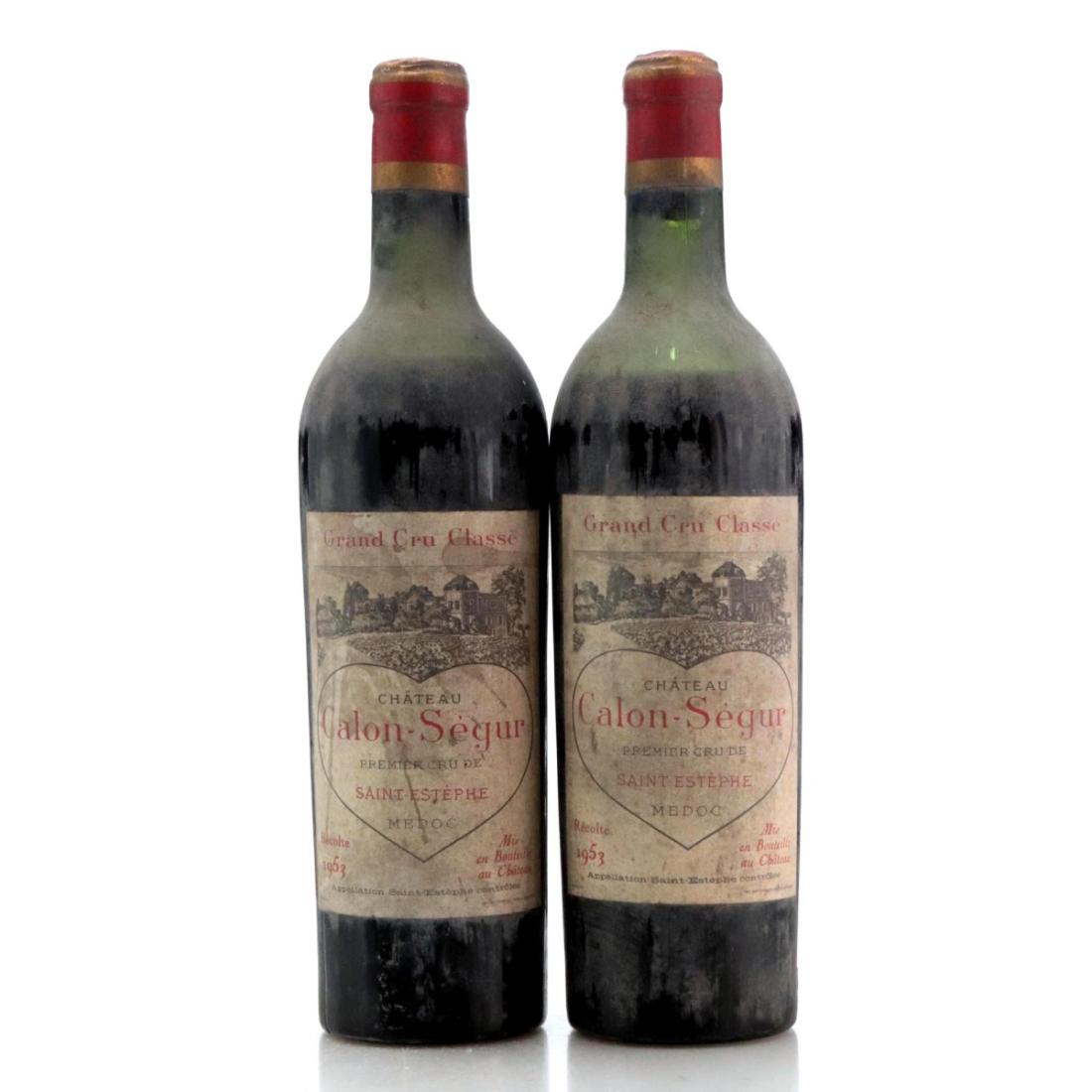 Château Calon-Segur 1953 x 2