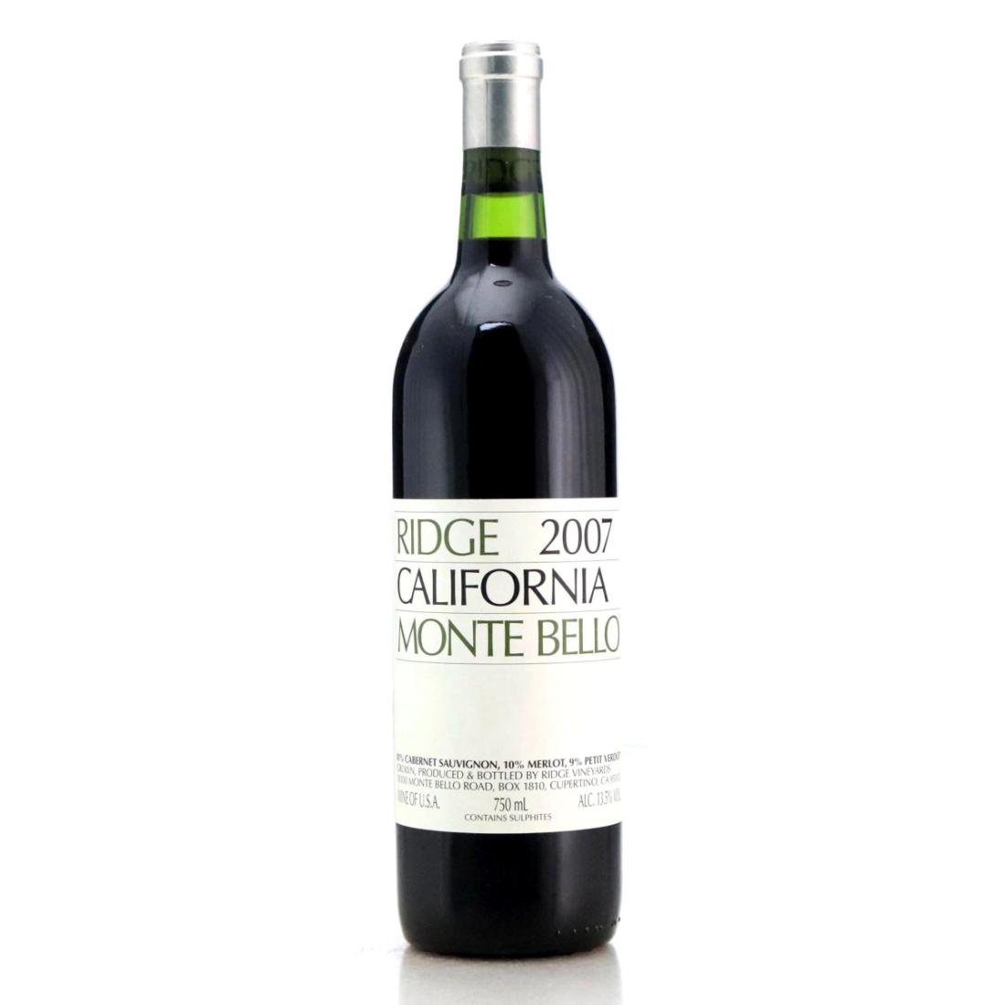 Image for Ridge Vineyards Monte Bello 2007