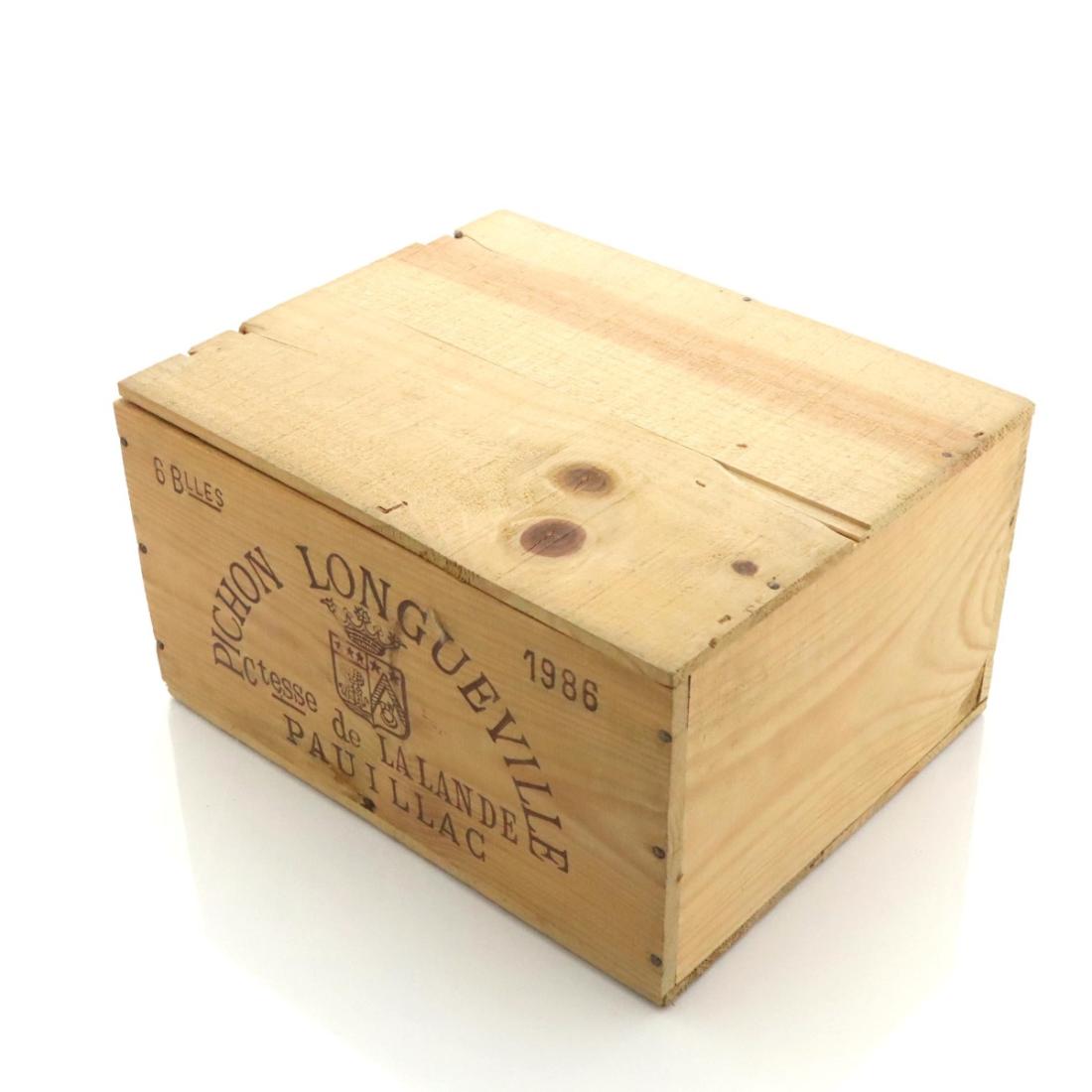 Image for Château Pichon-Longueville Comtesse de Lalande 1986 x 6