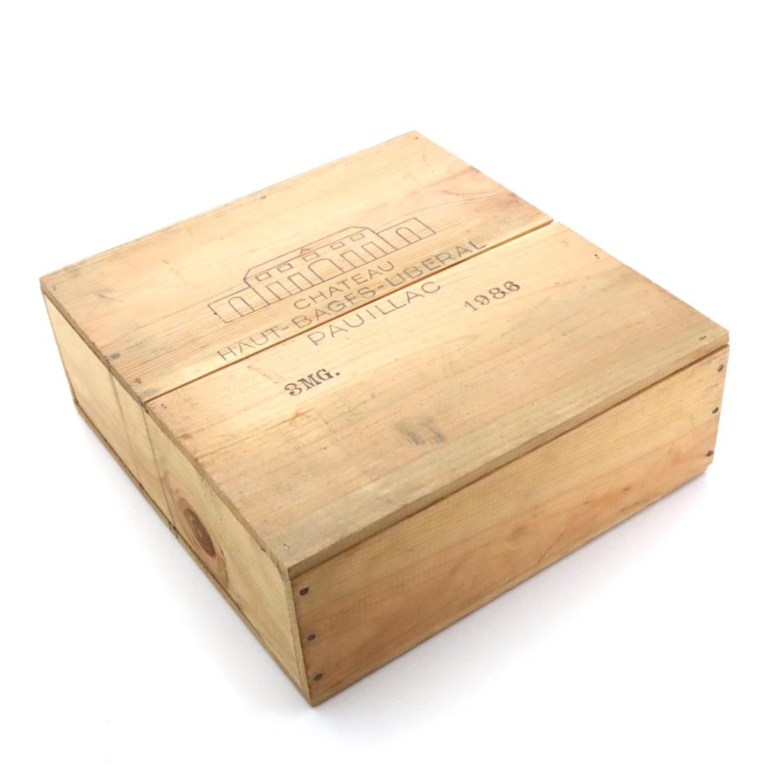 Image for Château Haut-Bages Libéral 1986 x 3 / Magnum