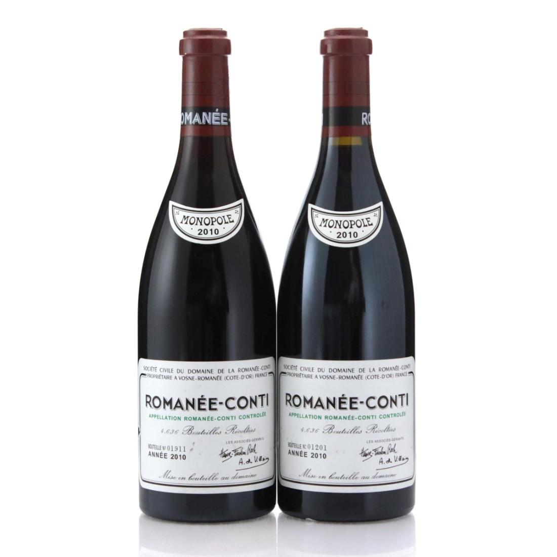 Image for Domaine de La Romanée-Conti 2010 x 2
