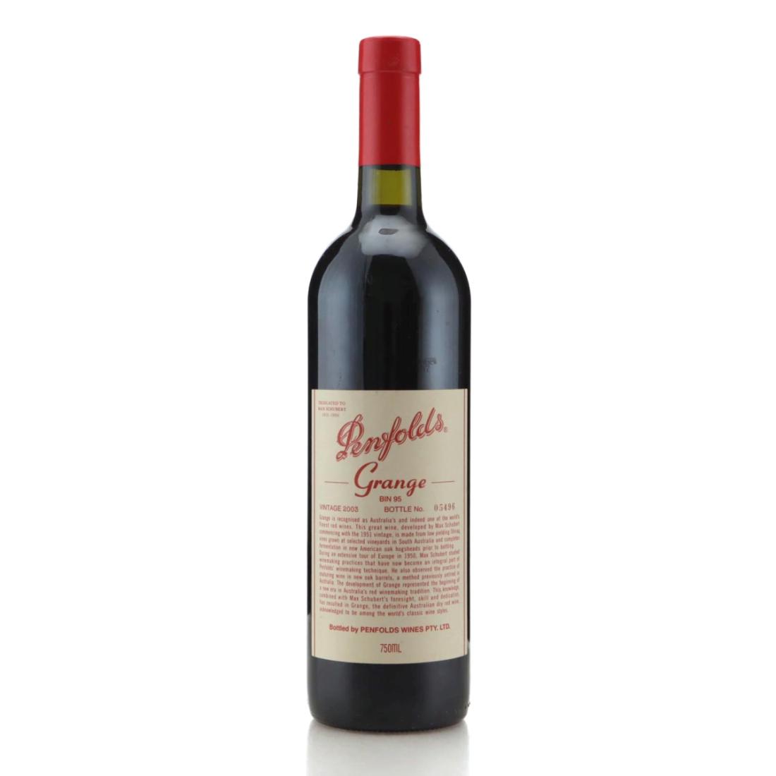 Image for Penfolds Grange Bin 95 2003