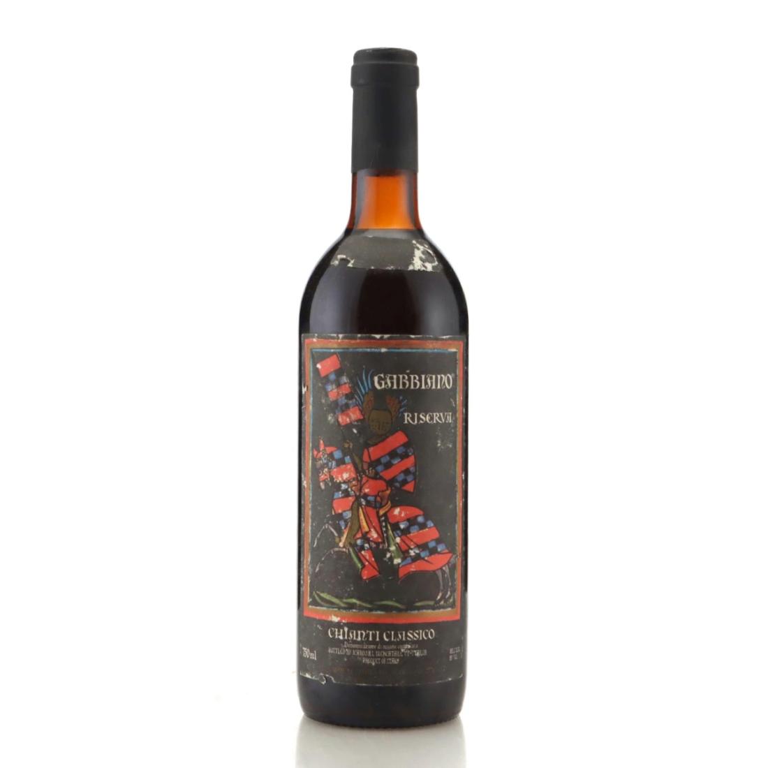 Image for Cavaliere d'Oro Gabbiano Riserva 1982