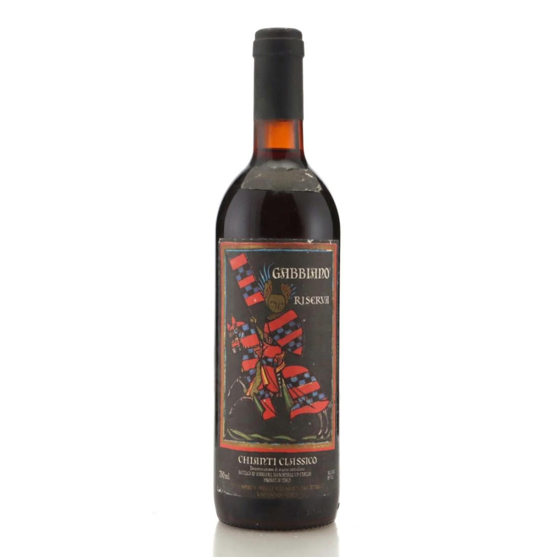 Image for Cavaliere d'Oro Gabbiano Riserva 1982