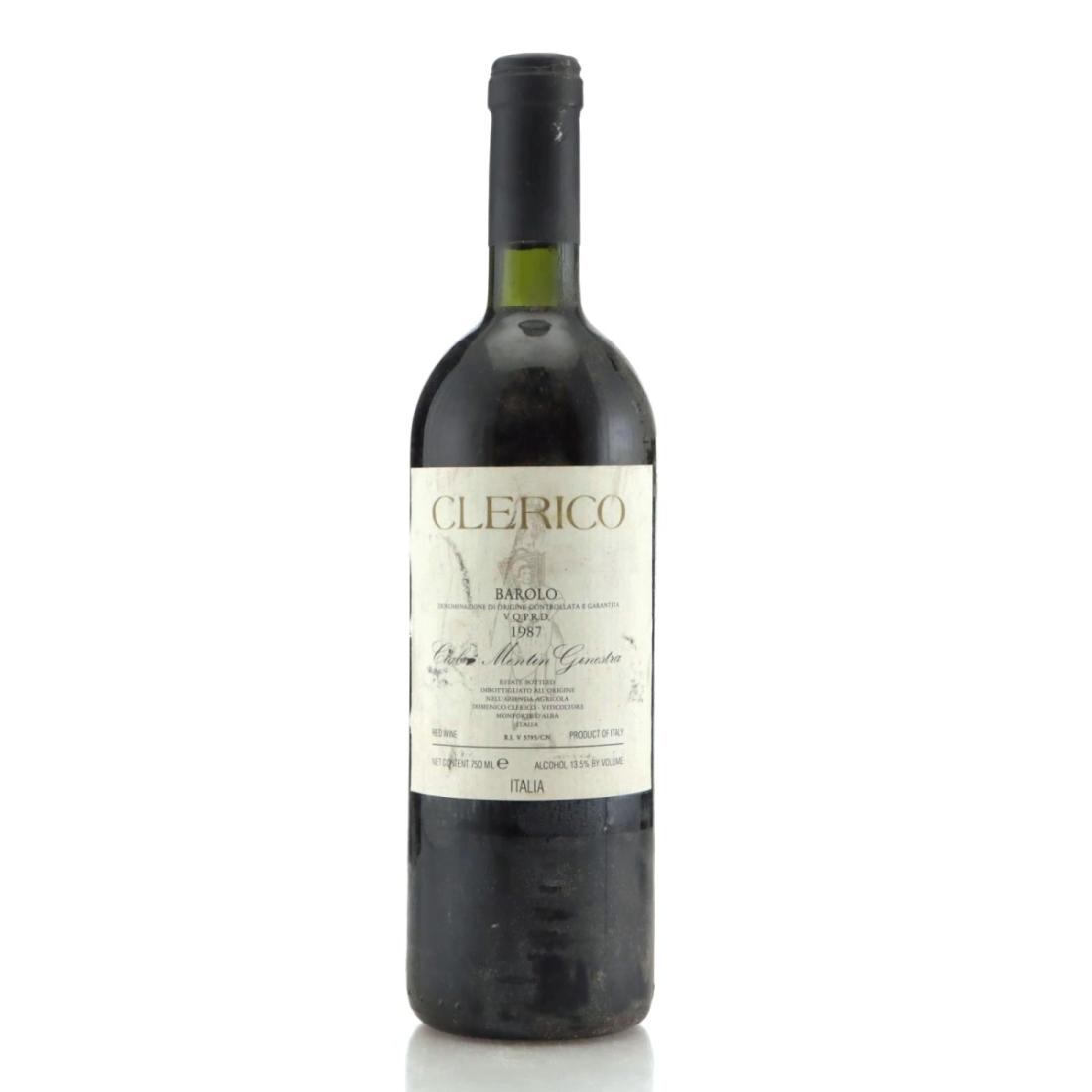 Image for Domenico Clerico Ciabot Mentin Ginestra 1987