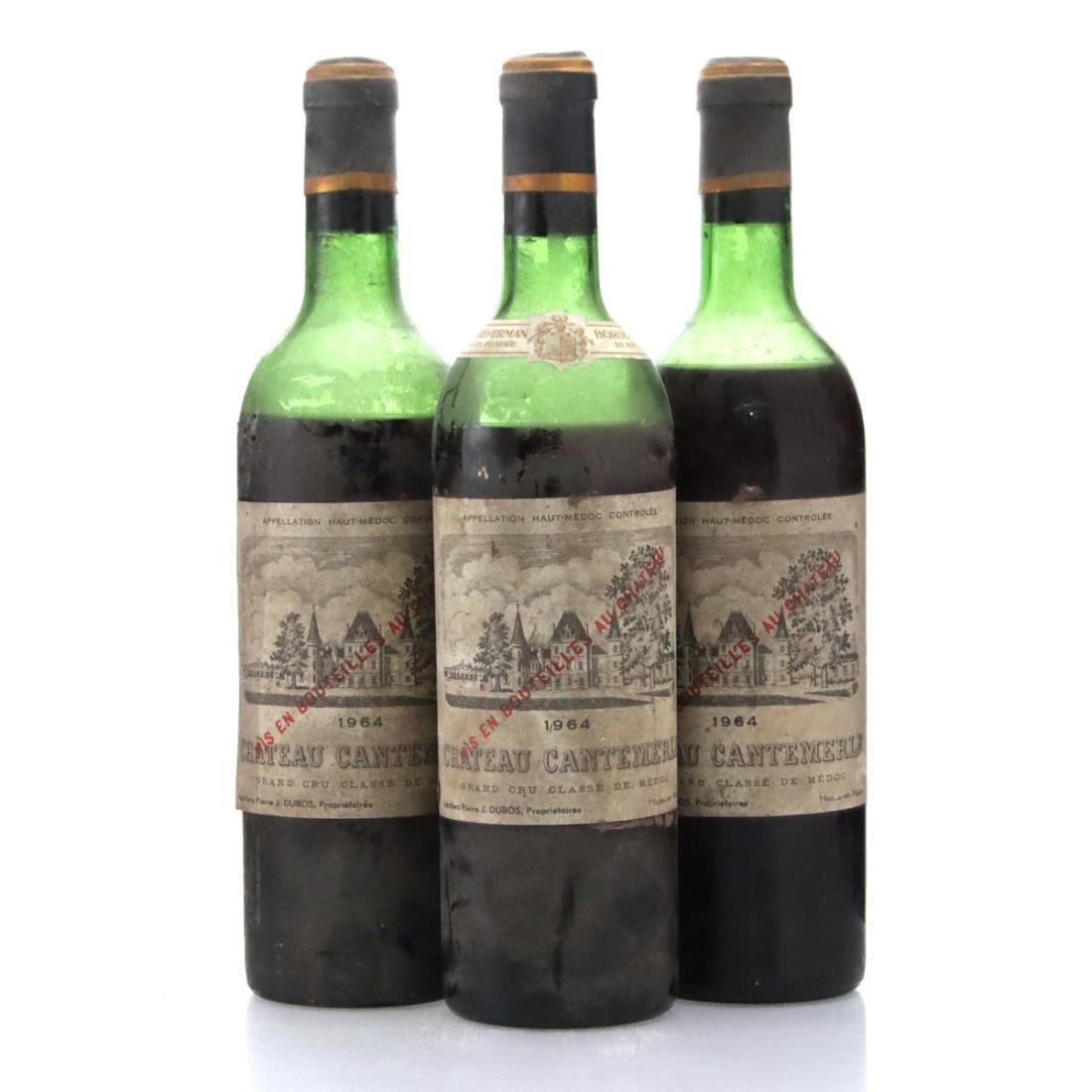 Château Cantemerle 1964 x 3