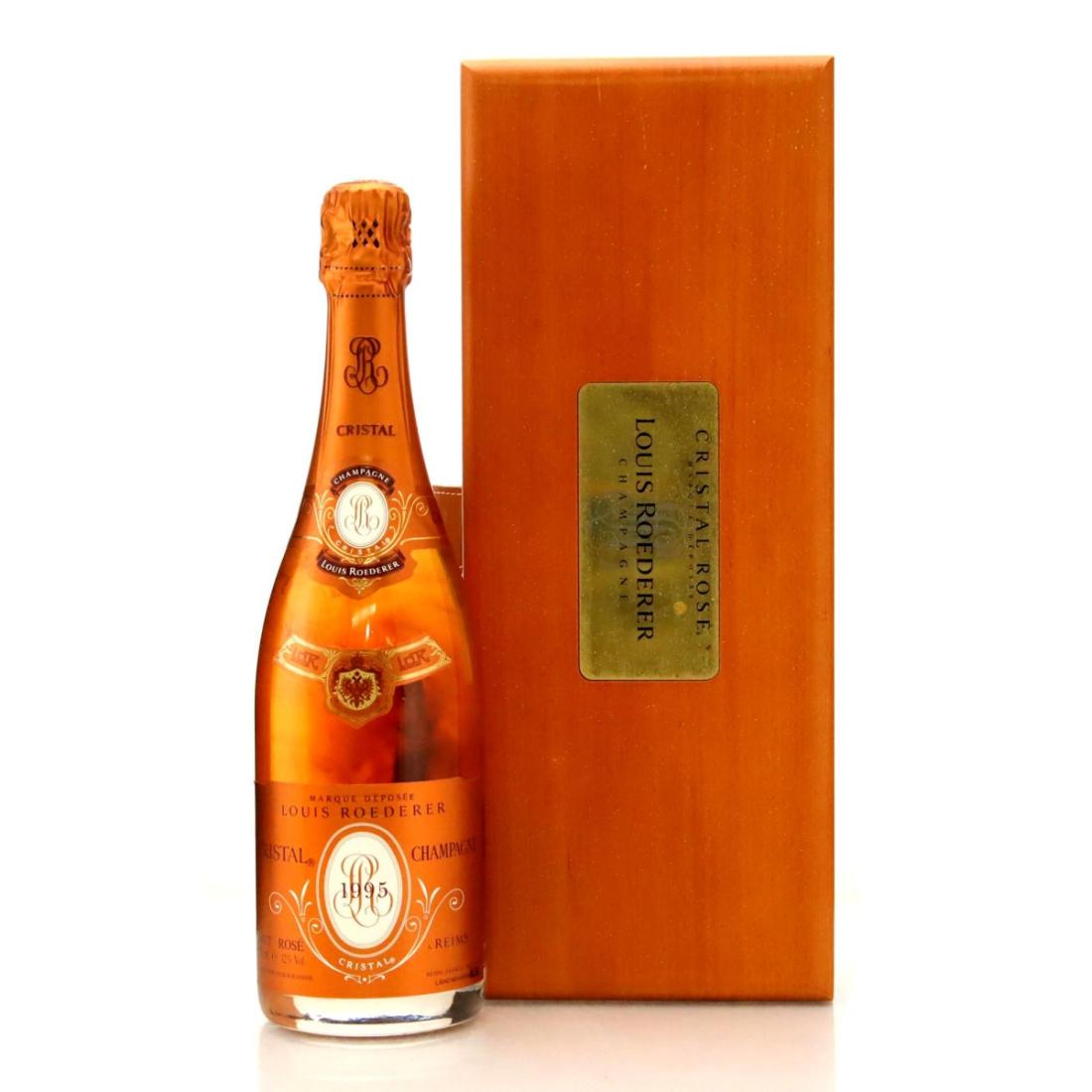Louis Roederer Cristal Rosé 1995 Vintage Champagne