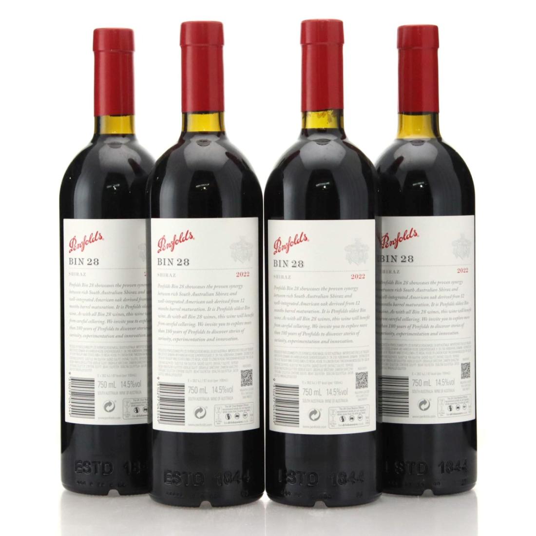 Image for Penfolds Bin 28 Shiraz 2022 x 4