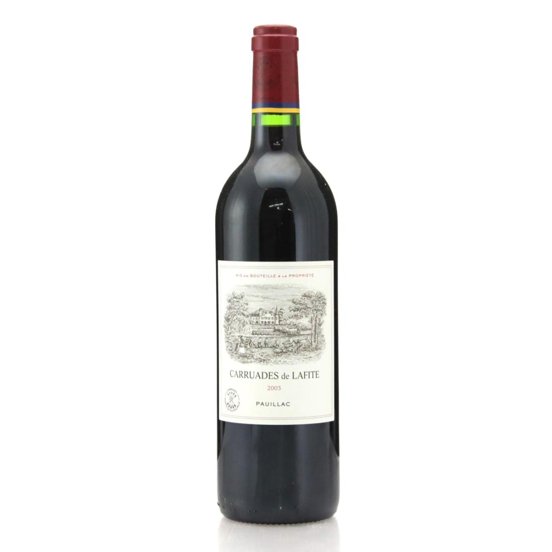 Image for Carruades de Lafite 2003