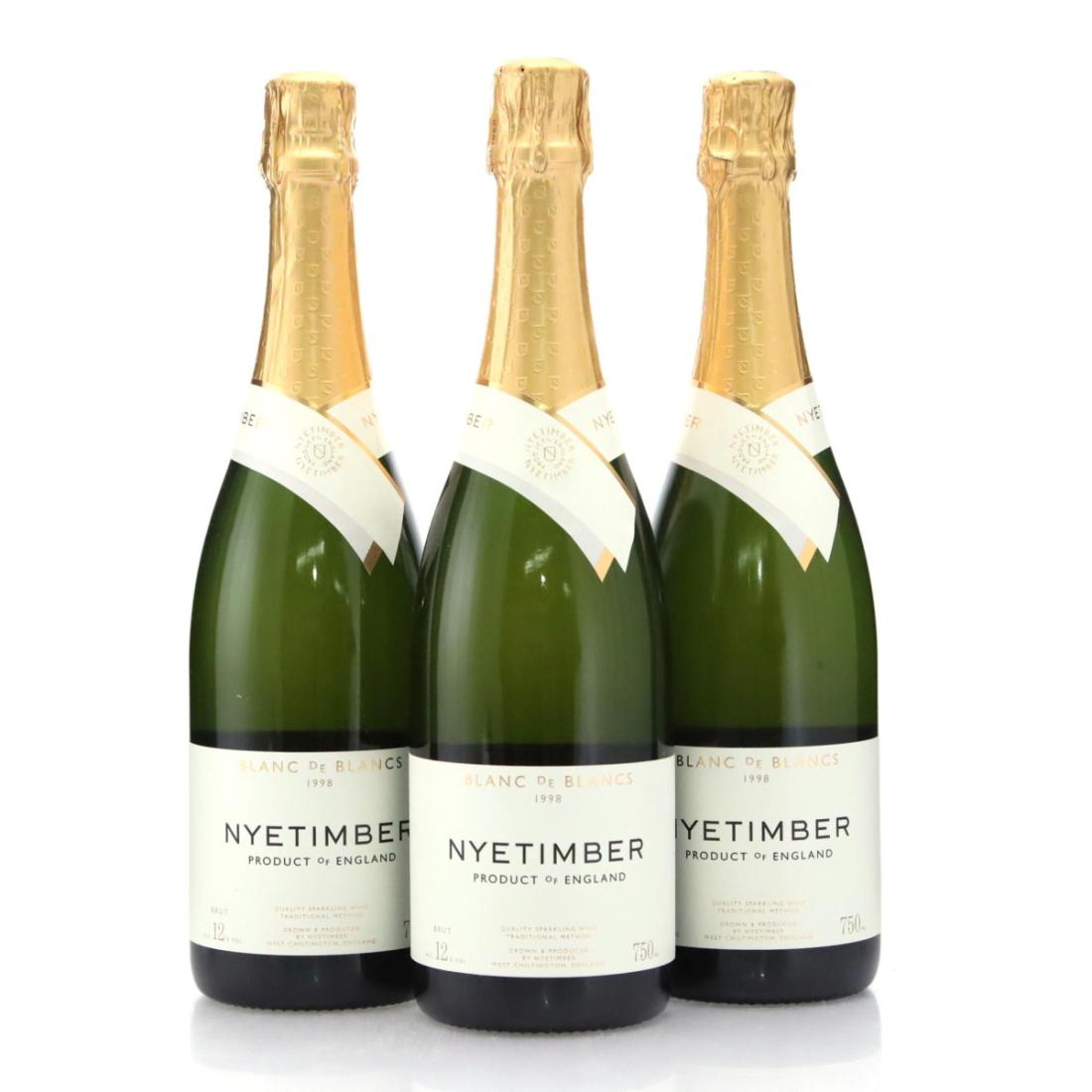 Nyetimber Blanc de Blancs 1998 English Sparkling x 3