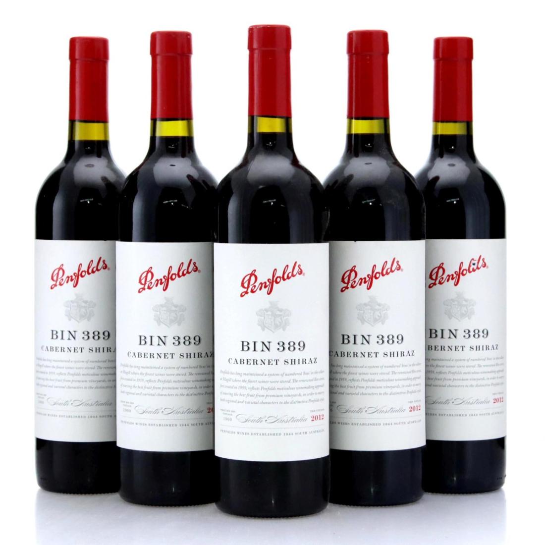 Penfolds Bin 389 Cabernet-Shiraz 2012 x 5